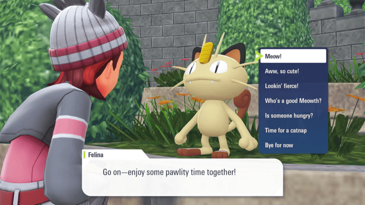 Pokemon Legends ZA Play With Your Chosen Meowth