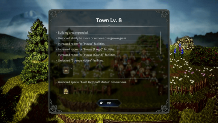Upgrade Town Level