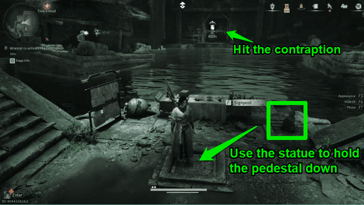 WWM - The Rivers Fury - Activate the Contraption