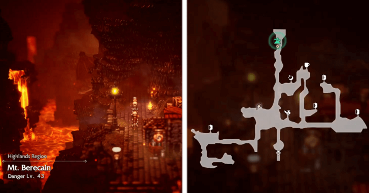 Path to Mt. Berecain