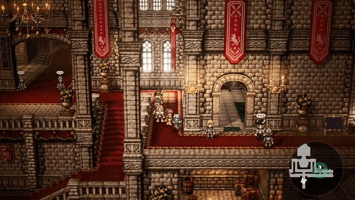 Princess Mary in the palace