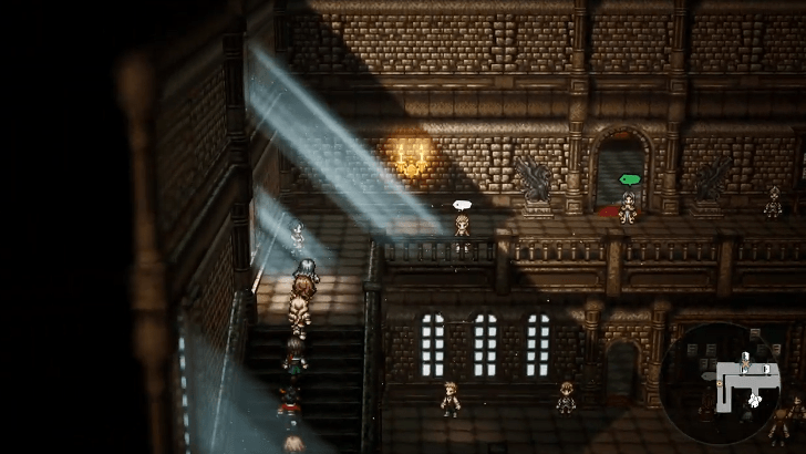 Headmaster Yvon in the academy