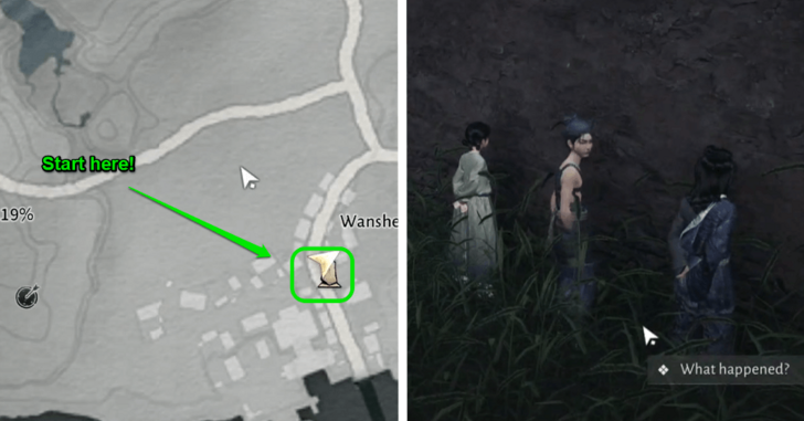 Against the Wall Map Location