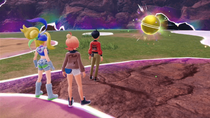 Gold Poke Ball in Heatran