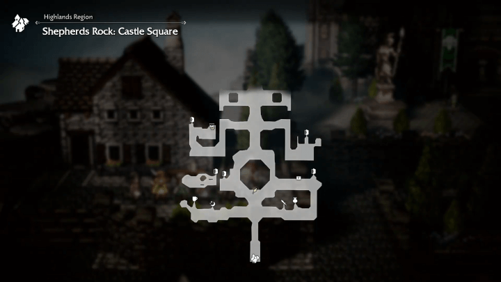 Octopath Traveler 0 - Herb of Vitality Treasure Location