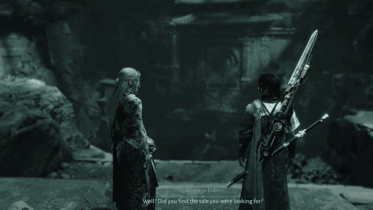 WWM - The Rivers Fury - Speak with the Eccentric Elder