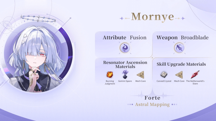 Mornye Ascension Materials