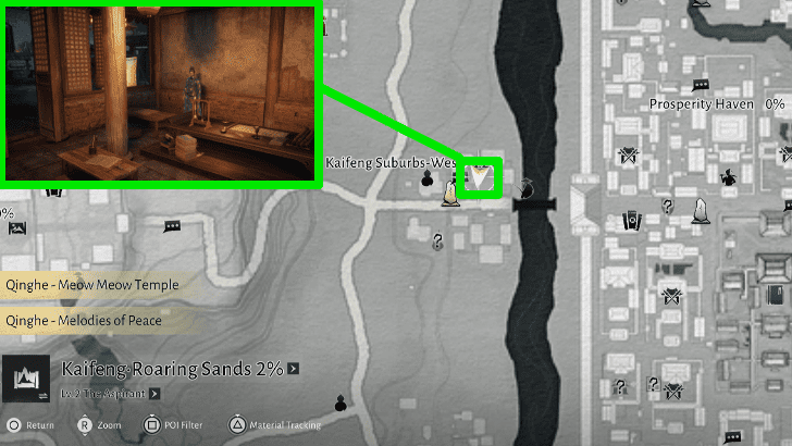 Master’s Selection Map Location