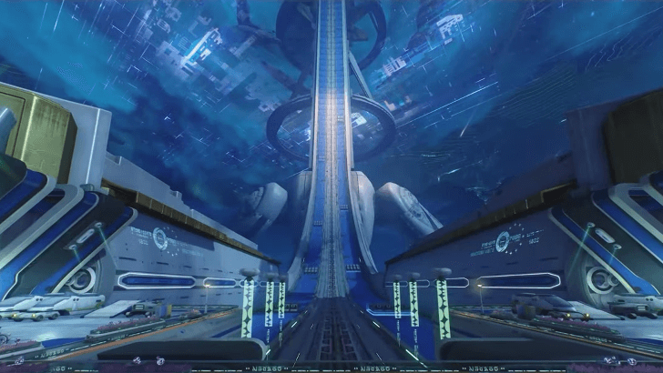 Accessed Through a Giant Elevator