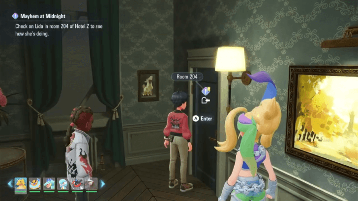 Go to Lida in Room 204