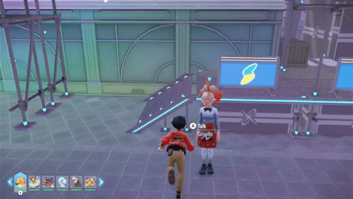 Climb the Scaffolding Near Griselle