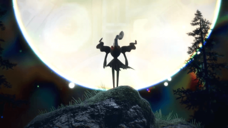 Darkrai with Legs Before the Battle