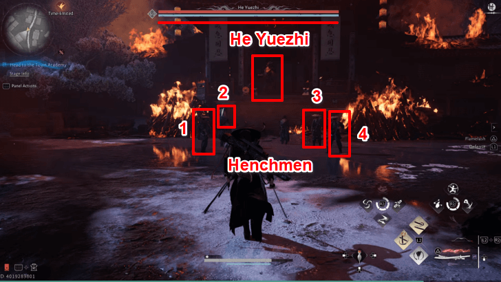 WWM - Defeat He Yuezhi and His Henchmen