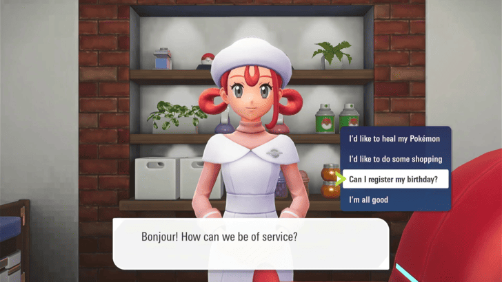 Pokemon Legends ZA Register Your Birthday