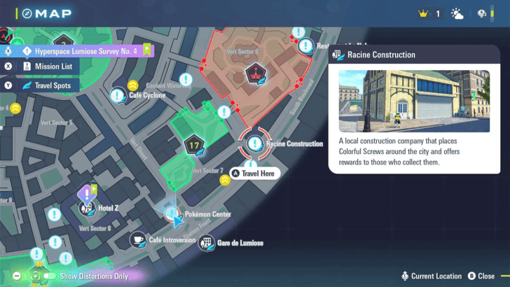 Hyperspatial Scuffle vs. DYN4M0! Map Location