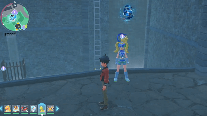 Kyogre Portal in Wild Zone 5