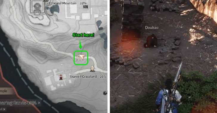 The Weeping One Map Location