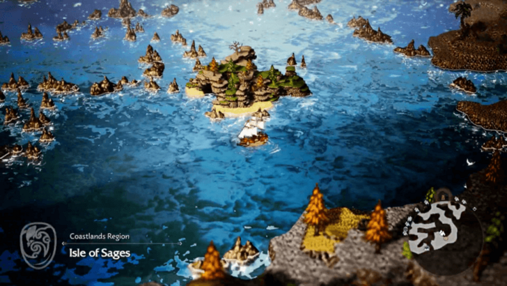 Isle of Sages Overworld Location