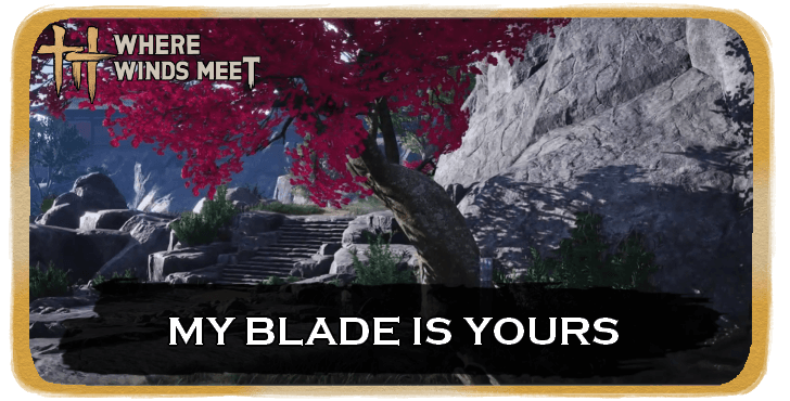 My Blade Is Yours Banner