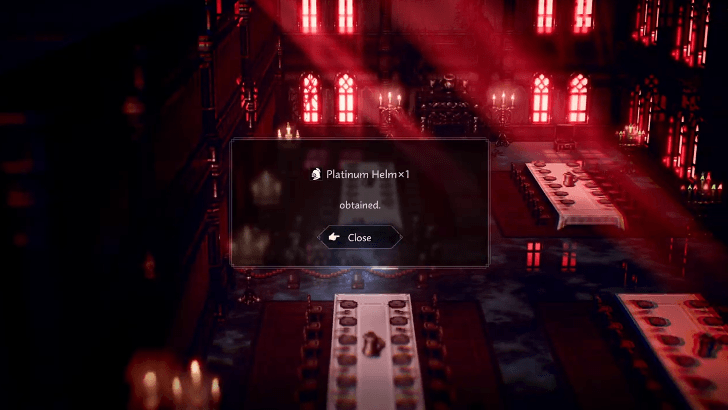 second chest in the dining hall