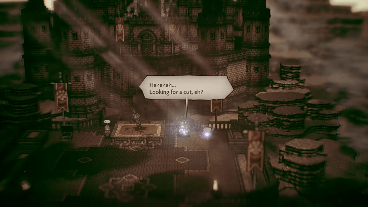 NPC near the first memory