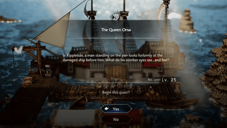 The Queen Orsa Sidequest