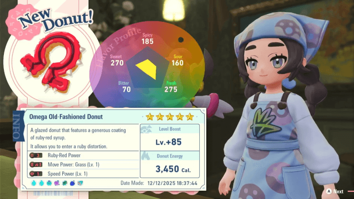 Omega Old-Fashioned Donut