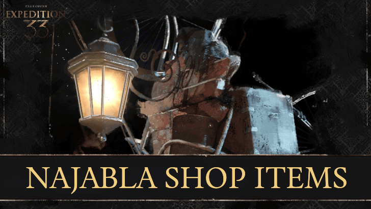 Najabla Merchant Shop Items