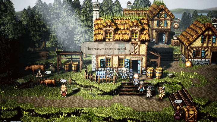 Octopath Traveler 0 - Blue Chest