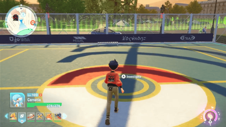 Pokemon Legends ZA Battle Court Overworld Location