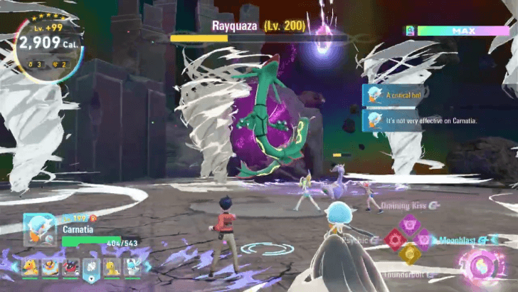 Rayquaza Charge Attack