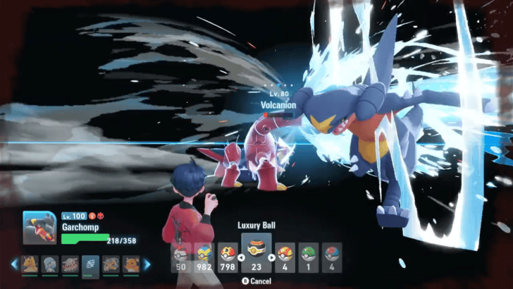 Pokemon Legends ZA Capture Volcanion