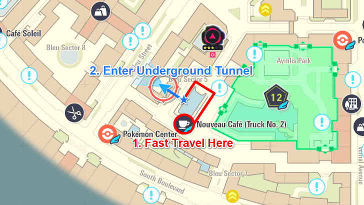 Pokemon Legends ZA Dubious Disc Map Location