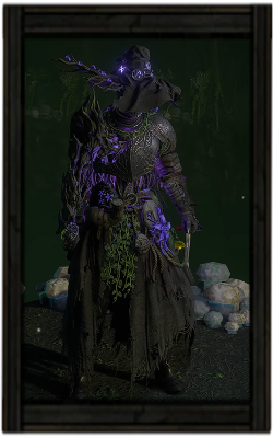 Path of Exile 2 (PoE 2) - Grand Verdant Magus Armour Pack