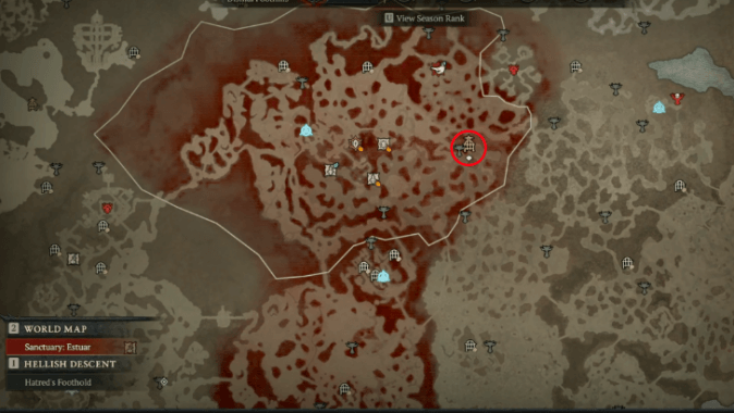 Enclave of Darkness Location