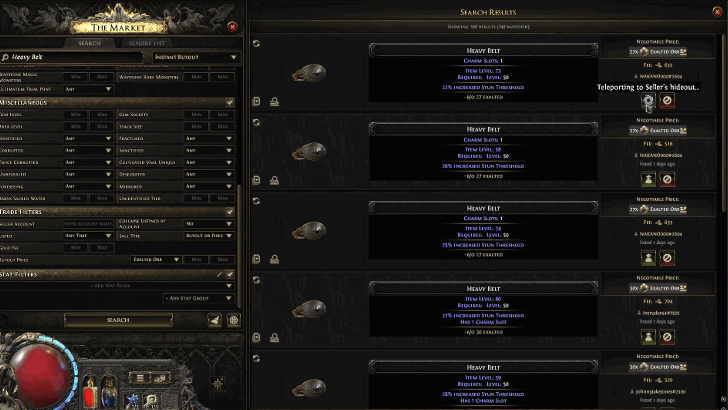 Buy Items from Other Players