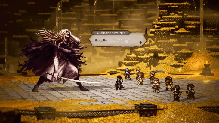 Defeat Oskha the Have-Not