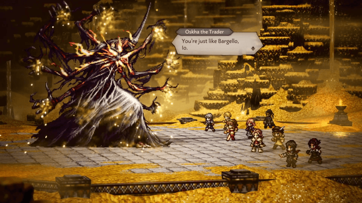 Defeat Oskha the Trader