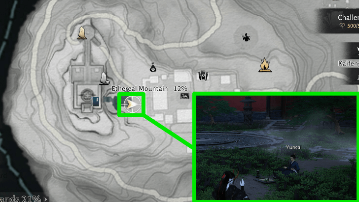 Ominous Yin-Yang Map Location