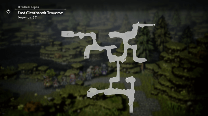 Octopath Traveler 0 - Cloth x3 Treasure Location