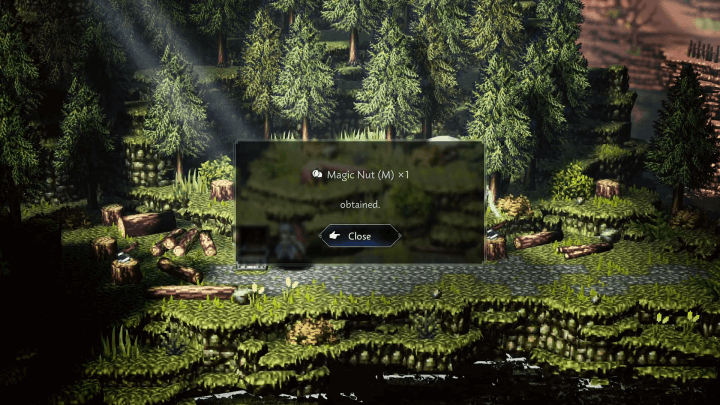 Octopath Traveler 0 - Magic Nut (M) x1 Treasure Location