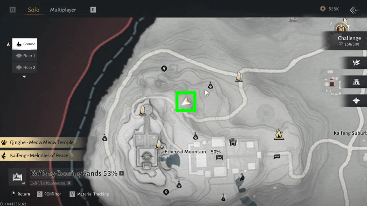 The Daoist Descends Map Location