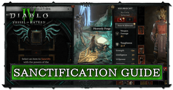 Sanctification Guide