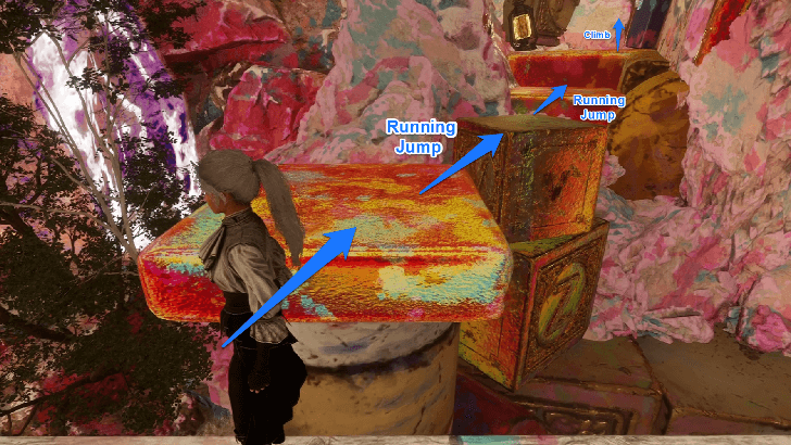 Step 8 Climb the foothold