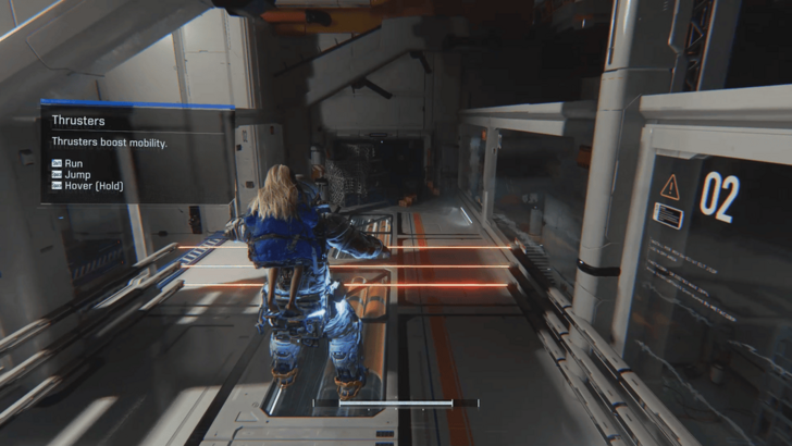 Hugh Hovering in the Air