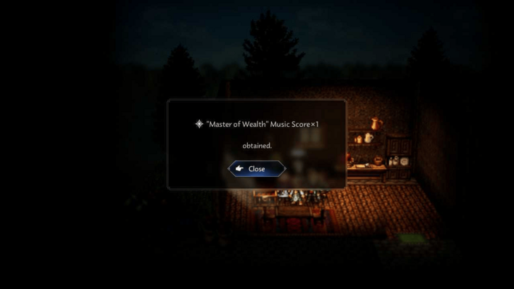 Octopath Traveler 0 - Master of Wealth Music Score