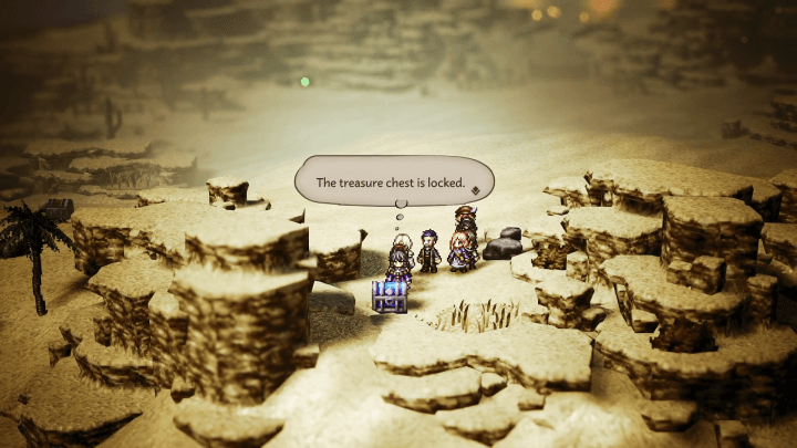 Octopath Traveler 0 - Blue Chest