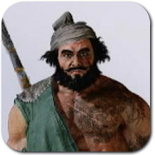 Green Serpent Pole Bearer