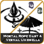 Mortal Rope Dart and Vernal Umbrella Build