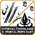 Infernal Twinblades and Mortal Rope Dart Build